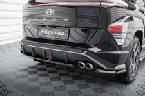 Hyundai Kona N-Line Mk2 2022+ Bakre Splitter (Med Splitters) V.1 Maxton Design